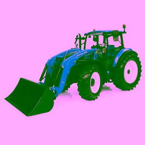 New Holland T5.120 Dual Command with front loader 655 LU