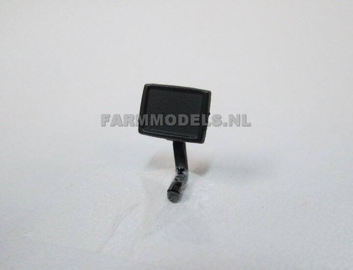 Display met steun, zwart kunststof, t.b.v. GPS / Autopilot / Trimble - Afbeelding 2