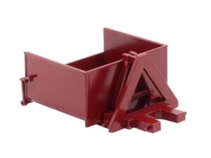 Bennette kiepbakje rood