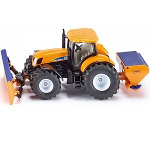 New Holland met schuif en zoutstrooier